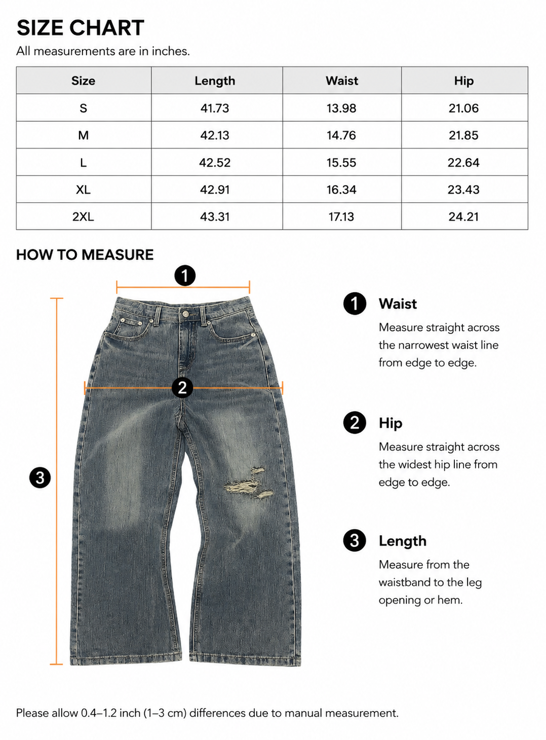 "Slate" Denim Jeans