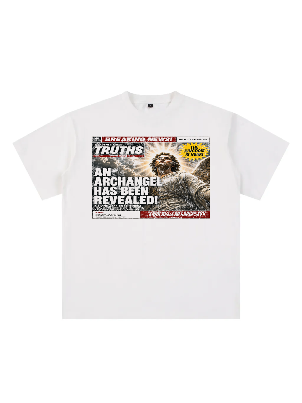 "Breaking News" Shirt (White)
